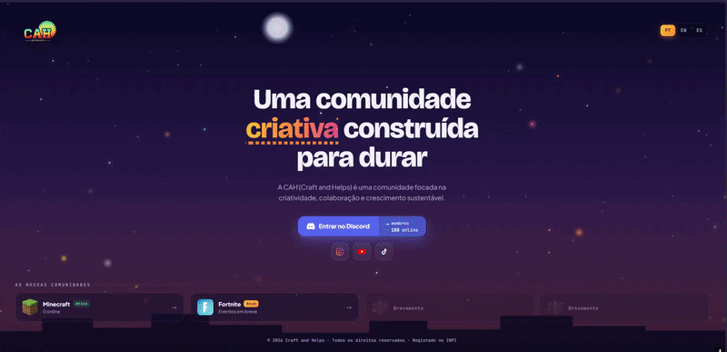 CAH – Comunidade